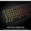 CORSAIR K65 Plus Belaidė mechaninė Klaviatūra RGB LED pašvietimas Corsair MLX Fusion Tactile