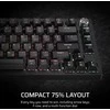 CORSAIR K65 Plus Belaidė mechaninė Klaviatūra RGB LED pašvietimas Corsair MLX Fusion Tactile