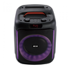 Nešiojama kolonėlė Akai „Bluetooth 5.0“, RMS galia 50 W, „Bluetooth“ kanalo emisijos galia 2 dBm, FM radijo dažnis: 87,5–108 MHz, dažnių juosta 55 Hz–20 kHz, maitinimo šaltinis: 5 V / 1 A, baterija: 7,4 V, 1500 mAh, garsiakalbio dydis 6,5 colio*1, įkrovimo laikas