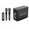Kompiuterio kolonėlės AKAI ABTSW-120 głośnik Bluetooth 80W RMS, IPX6, TWS, 2 mikrofony, USB/TF, baterija 4000 mAh