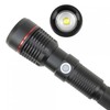 PNI Adventure F450 aliumininis žibintuvėlis su fokusavimo ir BOOST funkcija, 20 W LED, 1500 lm iki 450 m, išorinė baterija su USB išvestimi, micro USB įkrovimas, 4400 mAh baterija komplekte, veikia 10 valandų nepertraukiamai
