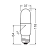 OSRAM LED STAR E27 9W/840 LEDSTICK75W šaltas