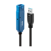 USB Prailginimo Laidas - LINDY USB 3.0 Aktyvus Prailginimo Laidas, 15 m