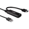 Adapteris - LINDY HDMI 8K60 į DisplayPort 1.4 Konverteris, 7680x4320@60Hz, 48Gbps, Juodas