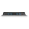 USB Hub - LINDY 7 Prievadų USB 3.2 Gen 2 Metalinis Hub, 10Gbps su Maitinimu