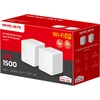 Maršrutizatorius Mercusys | AX1500 viso namo tinklelio „Baltas WiFi 6“ sistema | „Halo H60X“ (2 vnt. pakuotė) | 802.11ax | 10/100/1000 Mbit/s | Ethernet LAN (RJ-45) jungtys 1 | Tinklo palaikymas: Taip | MU-MiMO: Taip | Ne, mobilusis plačiajuostis ryšys: