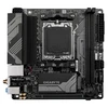 Pagrindinė plokštė Gigabyte Gigabaitas | A620I AX 1.0 | Procesorių šeima AMD | Procesoriaus lizdas AM5 | DDR5 DIMM | Palaikomos standžiojo disko sąsajos SATA, M.2 | SATA jungčių skaičius 2