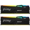 RAM KINGSTON 64GB 6000MT/s DDR5 CL36 DIMM rinkinys iš 2 FURY Beast RGB EXPO