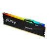 RAM „Kingston KF556C36BBEAK2-64“ 64 GB 5600 MT/s DDR5 CL36 DIMM (2 vnt. rinkinys) „FURY Beast RGB EXPO“ | „Kingston“
