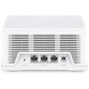 Maršrutizatorius MERCUSYS HALO H47BE WHOLE MESH WIFI 7 2PACK, Tri-Band, Standartinis belaidis: 6 GHz: IEEE 802.11be, 5 GHz: IEEE 802.11b/g/n/ac/ax/be mix, 2.4 GHz: IEEE 80g/2. n/ax mišrus, Viteza bevielis: 5760 Mbps esant 6 GHz, 2880 Mbps esant 5 GHz, 574 Mbps esant 2,4 GHz, Matmenys: 170 × 122,4 × 103,5 mm, Interfata: 3