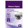 Atminties kortelė Western Digital WD Violetinė 64GB Surveillance Micro SD XC Class - 10 UHS 1