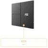 AOC 16T3EA 15.6" IPS 1920x1080 Monitorius 4ms 16.9 USB Juodas/Pilkas