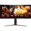 Monitorius AOC CU34G4Z 34inch 3440x1440 1ms 2xHDMI DP USB Juodas/Raudona