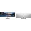 Monitorius Dell UltraSharp U4924DW, 49" Dual QHD (5120x1440) lenktas, IPS Black, 32:9, 60Hz, USB-C 90W, KVM, garsiakalbiai