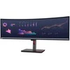 Monitorius Lenovo | ThinkVision | P49w-30 | 49 " | IPS | 32:9 | 60 Hz | 4 ms | 5120 x 1440 | 350 cd/m² | HDMI jungtys quantity 2 | Juodas | Garantija 36 mėn.