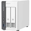 QNAP 2 skyrių 2,5 GbE NAS su integruotu NPU | TS-216G | ARM 4 branduolių | Cortex-A55 | Procesoriaus dažnis 2,0 GHz | 4 GB