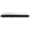 Serveris QNAP TS-464eU NAS Rack (1U) Intel® Celeron® N5095 8 GB DDR4 0 TB QNAP Turbo System Aliuminio, Juodas