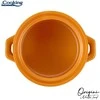 KERAMINIS PUODAS SU DANGČIU, 17X18 CM, 4,5 L, NICOLAI TAND, ORIGINI, COOKING BY HEINNER