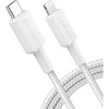 Kabelis USB Anker Lightning - USB-C 1.8 m Baltas (A81B6G21)