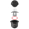 Instant Pot daugiafunkcis puodas 5.7 l, 1200 W, nerūdijančio plieno, juodas, 112-0167-01-EU