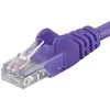 PremiumCord PREMIUMCORD Patch kabelis UTP RJ45-RJ45 CAT5e 0,25 m purpurinis