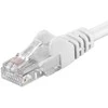 PremiumCord PREMIUMCORD Patch UTP kabelis RJ45-RJ45 CAT5e 0,5 m baltas
