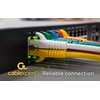 Premiumcord Kitas PACHCORD UTP RJ45 Cat.5e 1m GRI (UTP-5E-1-G)