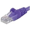 PremiumCord Patch kabelis UTP RJ45-RJ45 CAT6 0,5 m purpurinis