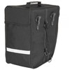 Dviračio krepšys M-wave Amsterdam Single, 18l, kairė pusė, juodas