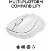 Belaidė pelė Logitech M240 Silent Bluetooth Mouse, baltos spalvos