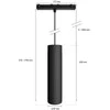 Pakabinamas šviestuvas Philips Hue Perifo cilindras pakabinamas juoda