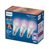 Philips Wiz Full Color Smart LED Bulb E27 3 gab. balta - Inteligentna żarówka