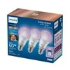 Philips Wiz Full Color Smart LED Bulb E27 3 gab. balta - Inteligentna żarówka