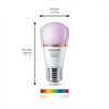 Philips LEMP LED WIFI P45 E27 4.9W 470LM RGBTW