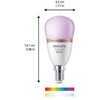 Philips LEMPUTĖ LED WIFI P45 E14 4.9W 470LM RGBTW