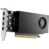 PNY NVIDIA A400 4GB žemo profilio OEM versija, PCI-Express 3.0 x16, LP, 4 GB GDDR6 64 bitų, 3x Mini DP 1.4, 1x ATX laikiklis