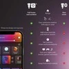 Lubinis šviestuvas Lampa sufitowa Signify Philips Hue Baltas &amp; Col. Amb. Panel apvalus Surimu Baltas