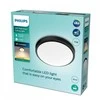 Lubinis šviestuvas Šviestuvas lubų Philips Doris, 17W, 2700°K, LED, juodas