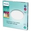 Lubinis šviestuvas Paviršinis LED šviestuvas PHILIPS SUPERSLIM, IP44, 18 W, 2700 K, 1500 lm, dimer., baltos sp., Ø29 cm