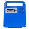 PNI GreenHouse H01 30W saulės fotovoltinė sistema su 12V / 7Ah akumuliatoriumi, USB / radiju / MP3, 2 LED lemputėmis