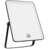 Bikuva.lt 50W LED prožektorius ESSENTIALS, juodas, 4000K, su judesio davikliu