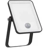 Bikuva.lt 10W LED prožektorius ESSENTIALS, juodas, 4000K, su judesio davikliu