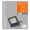 30W SMART+ prožektorius LEDVANCE, RGBW, dimeriuojamas, IP65, tamsiai pilkas