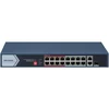 Šakotuvas Hikvision 18 prievadų, 16 PoE prievadų komutatorius Hik-vision DS-3E0318P-E/M(C)