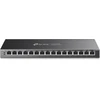 Šakotuvas TP-LINK TL-SG116P 16 prievadų gigabito darbalaukio komutatorius su 16 prievadų PoE+ | TP-LINK | 16 prievadų gigabito darbalaukio komutatorius | TL-SG116P | Nevaldomas | Stalinis