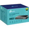 Šakotuvas TP-LINK | 6 prievadų gigabito komutatorius su 3 prievadų PoE+ ir 1 prievado PoE++ | TL-SG1006PP | Nevaldomas | Stalinis