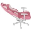 Genesis Gaming Chair Nitro 710 Atlošo apmušalų medžiaga: Eko oda, Sėdynės apmušalų medžiaga: Eko oda, Pagrindo medžiaga: Nailonas, Ratukų medžiaga: Nailonas su CareGlide danga | Rožinė/Baltas