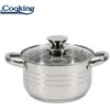 Nerūdijančio plieno padažas + dangtis 20 x 12,5 cm, 3,6 l, „Cooking by Heinner“