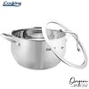 PUSIAI INOX+TALPA 22x11,5L, 4,3L, NICOLAI TAND, ORIGINI, COOKING BY HEINNER