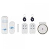 PNI SafeHouse HS600 belaidė Wifi GSM 4G signalizacijos sistema, palaiko 90 belaidžių zonų ir 3 laidines zonas, suderinama su Tuya Smart programėle, SMS įspėjimai, balso skambučiai, pranešimai į telefoną